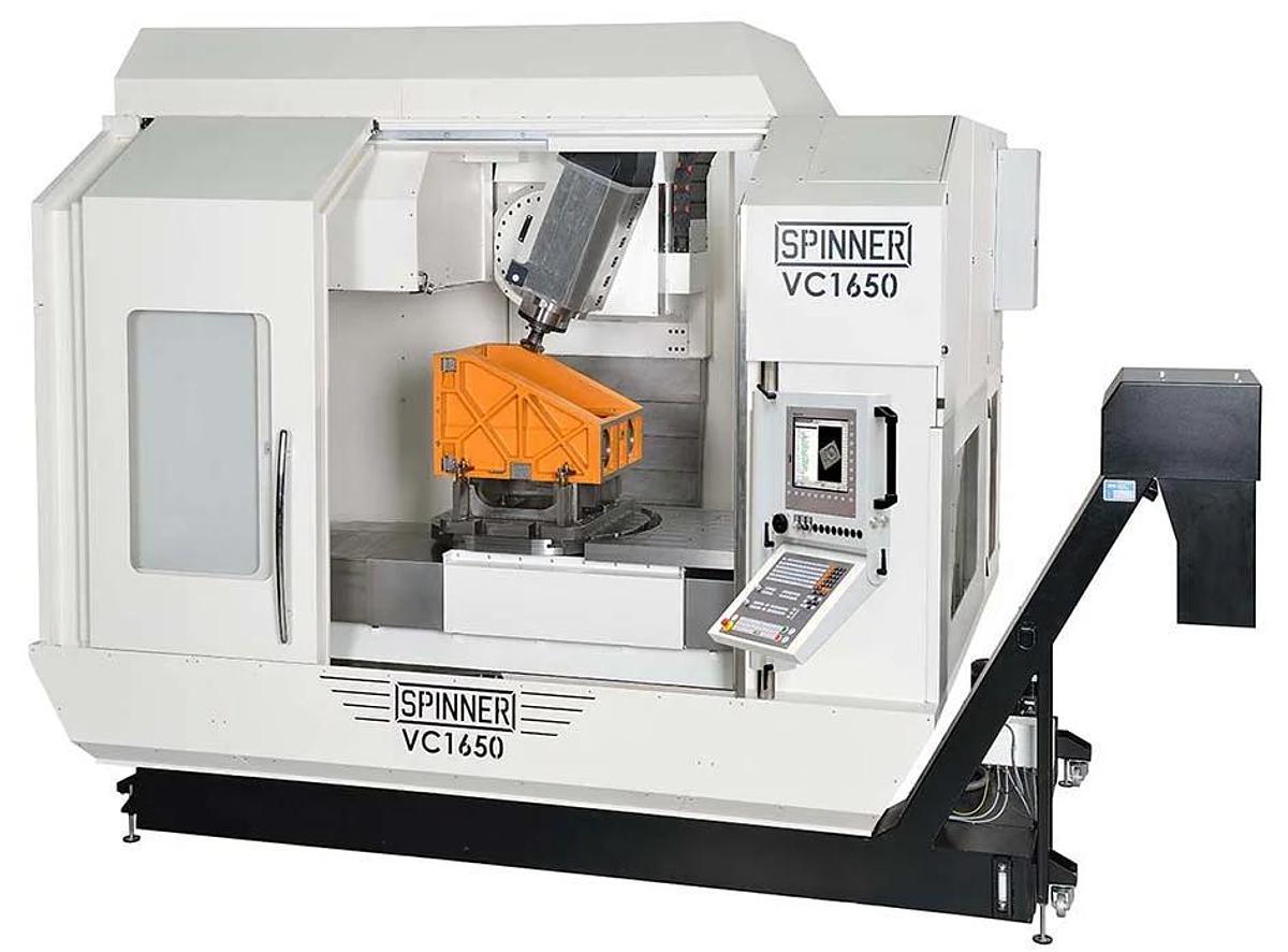 VC1650-5A Swivel Head 5-Axis CNC