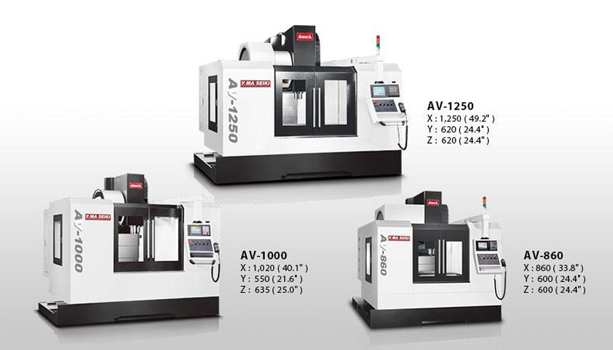 AV-650 - High Efficiency Vertical Machining Center