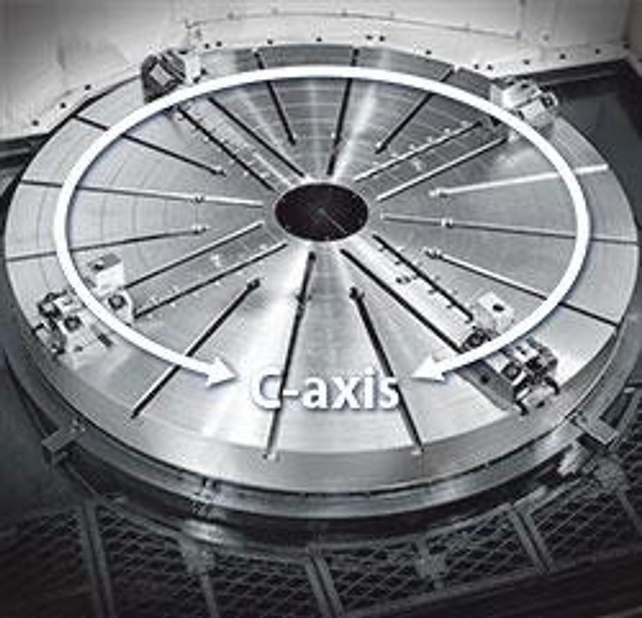 GVF-1112 ( Fixed beam ) - Super Rigid Vertical Turning Center