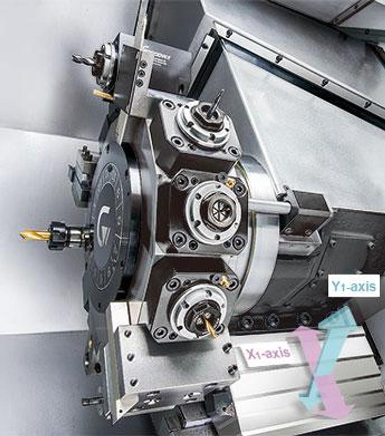 GTW-1500Y - Turret / Gang Tooling Turning Center