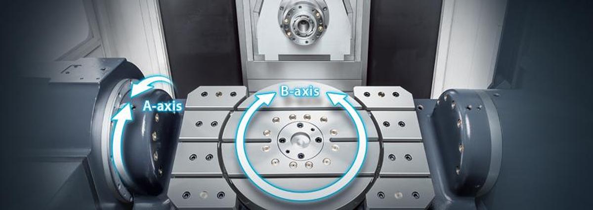 EH5-500 - Horizontal 5 axes Machining Centers