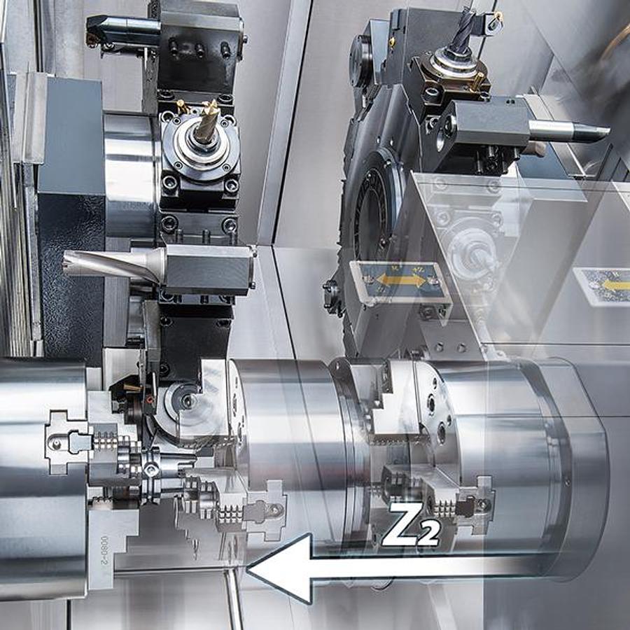 GTS-260XY - Twin Spindles & Turrets Turning Center