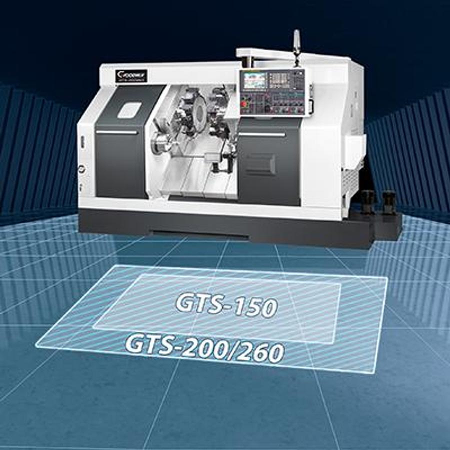 GTS-260XY - Twin Spindles & Turrets Turning Center