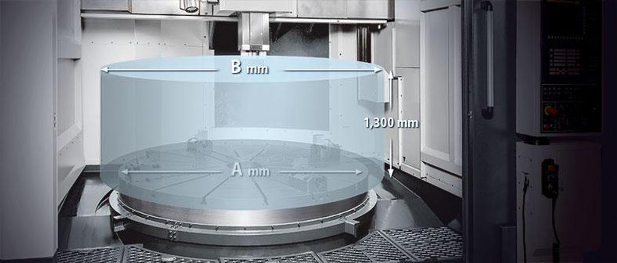 GVF-1112 ( Fixed beam ) - Super Rigid Vertical Turning Center