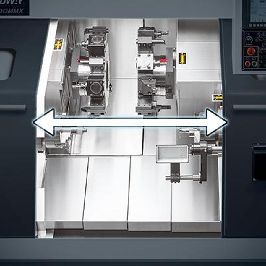 GTS-260XY - Twin Spindles & Turrets Turning Center