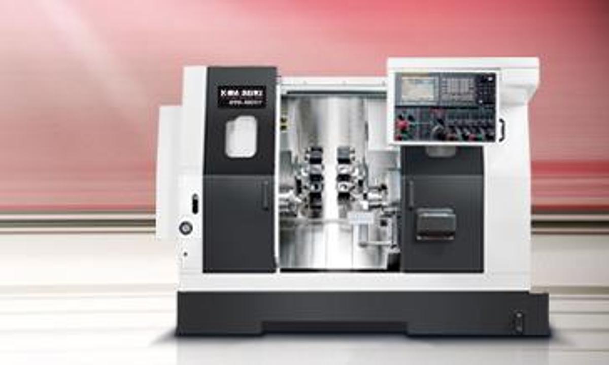 GTS-150XY - Twin Spindles & Turrets Turning Center