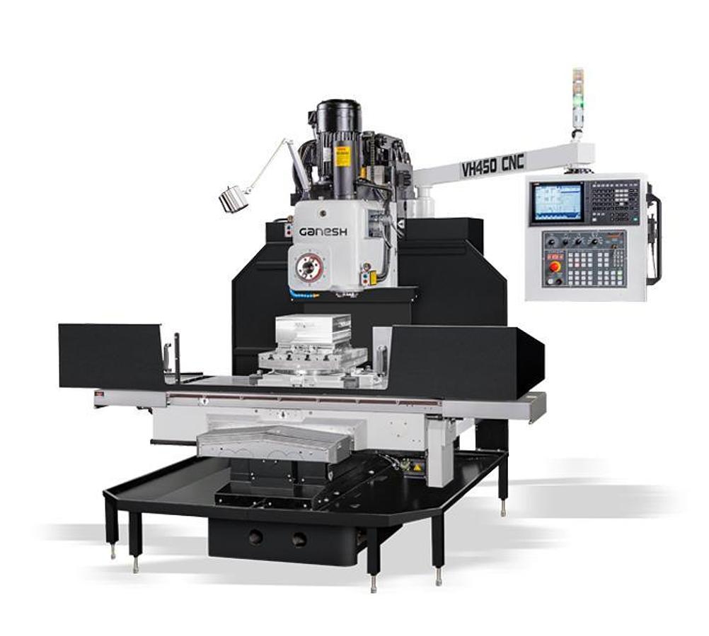 59” X 17.7” Heavy Duty Vertical/Horizontal CNC Mill - VH-450 CNC