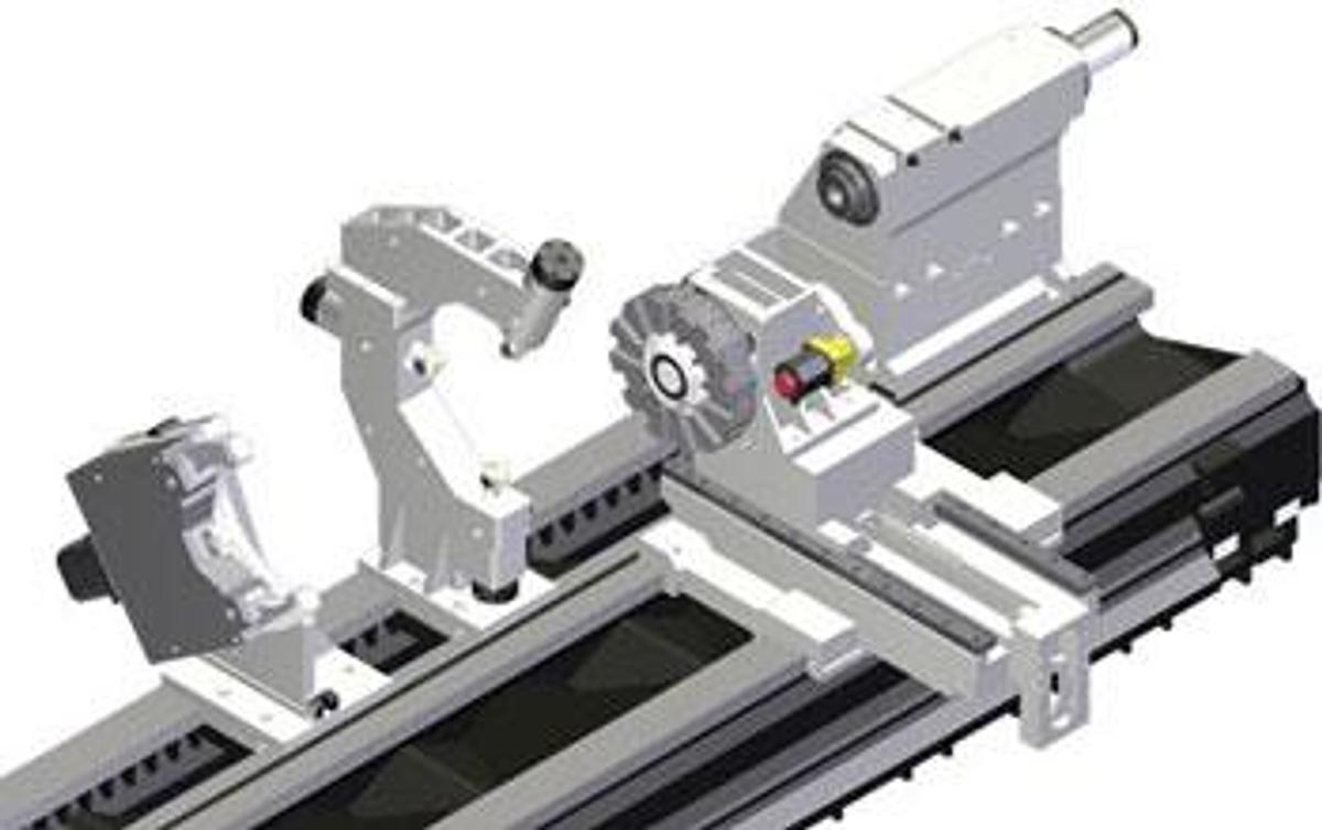 HA-2000L2M - Flat-bed Turning Center