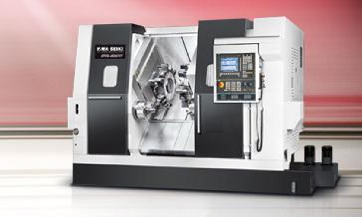 GTS-200XY - Twin Spindles & Turrets Turning Center