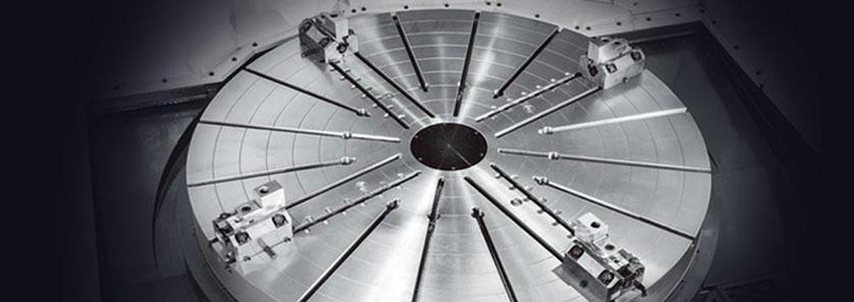 GVF-1112 ( Fixed beam ) - Super Rigid Vertical Turning Center