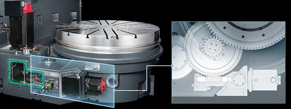 GV-1100 - Heavy Duty Vertical Turning Center