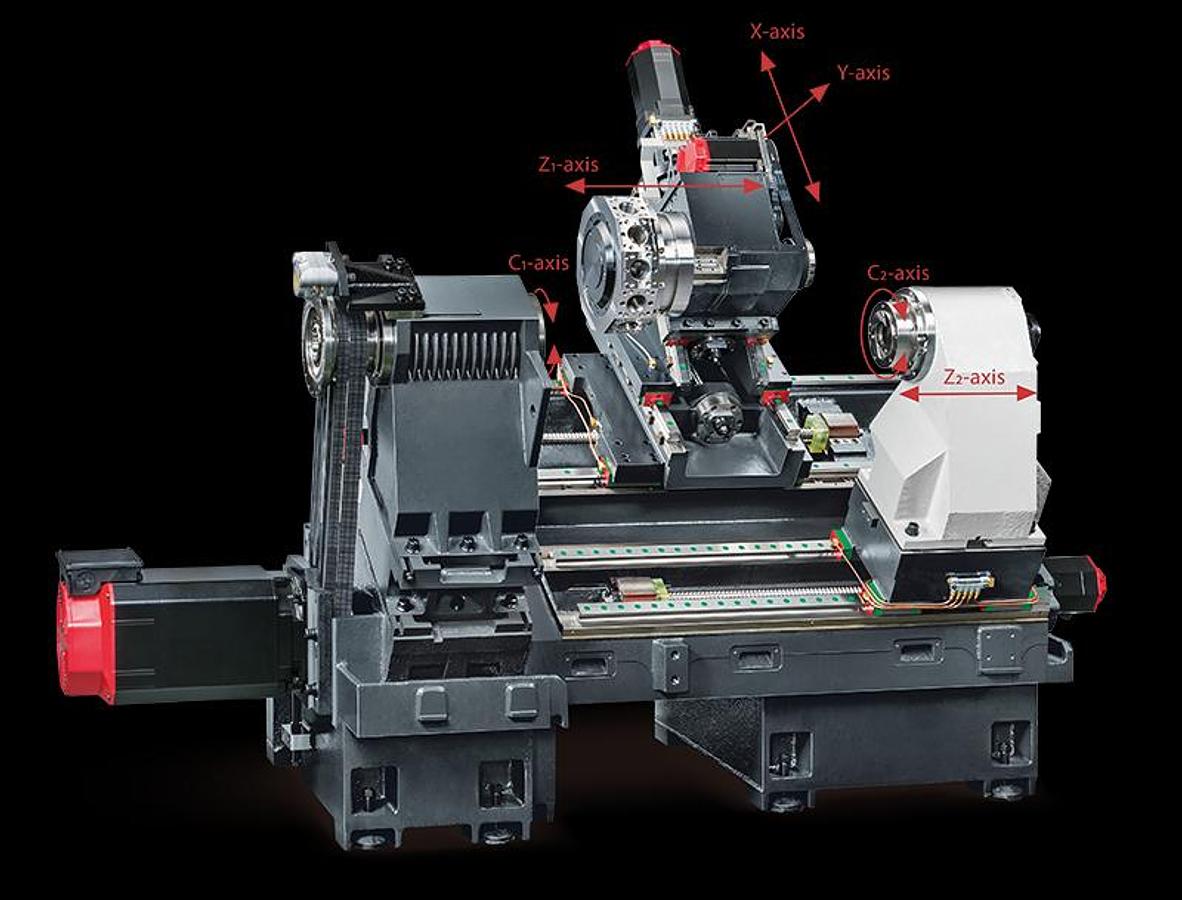 GLS-2000G - Gang Type Turning Center