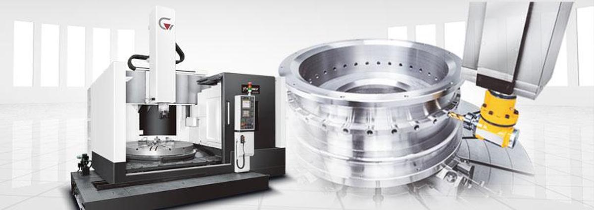 GVF-1112 ( Fixed beam ) - Super Rigid Vertical Turning Center