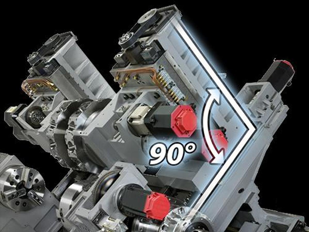 GTS-260XY - Twin Spindles & Turrets Turning Center