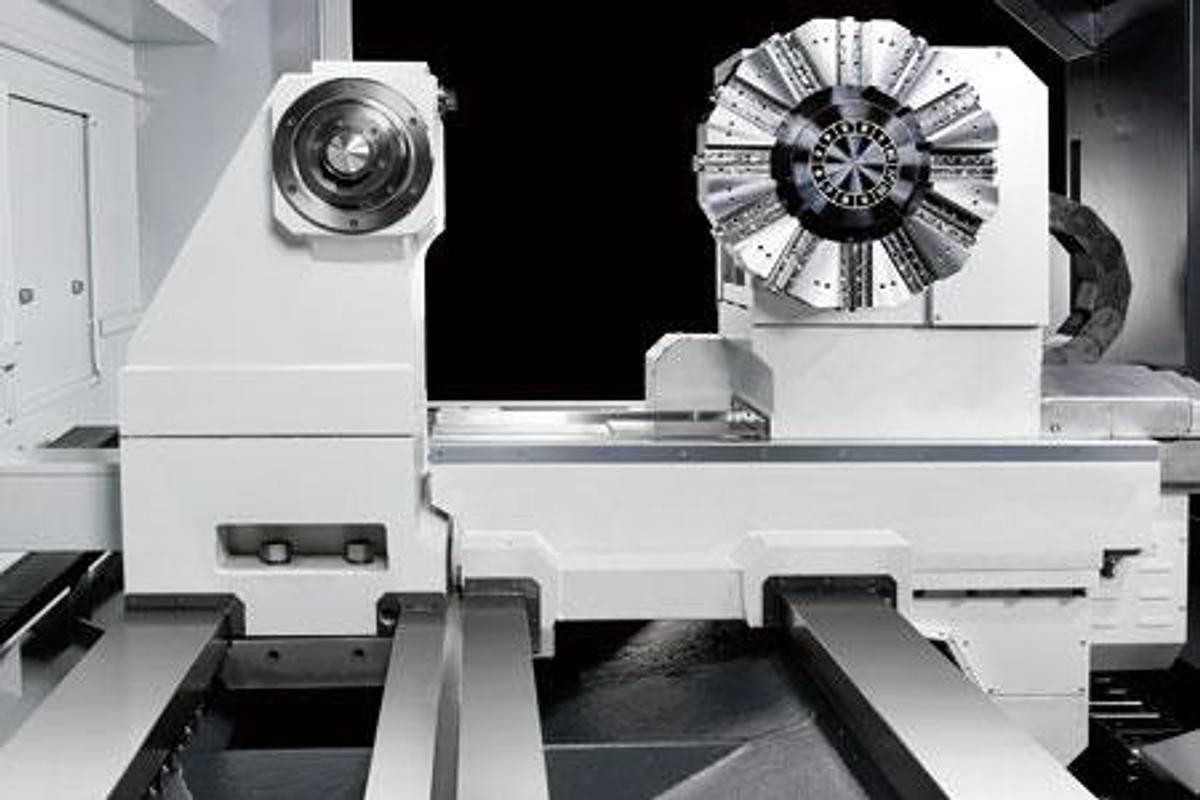 HA-2000L2M - Flat-bed Turning Center