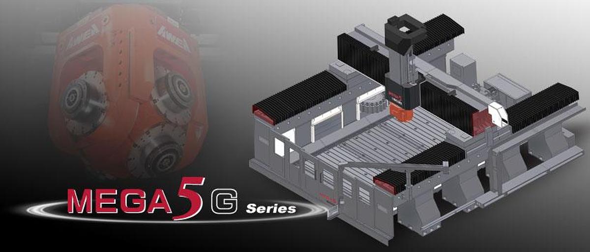MEGA 5G - Gantry / Bridge Type 5-Axis Machining Center
