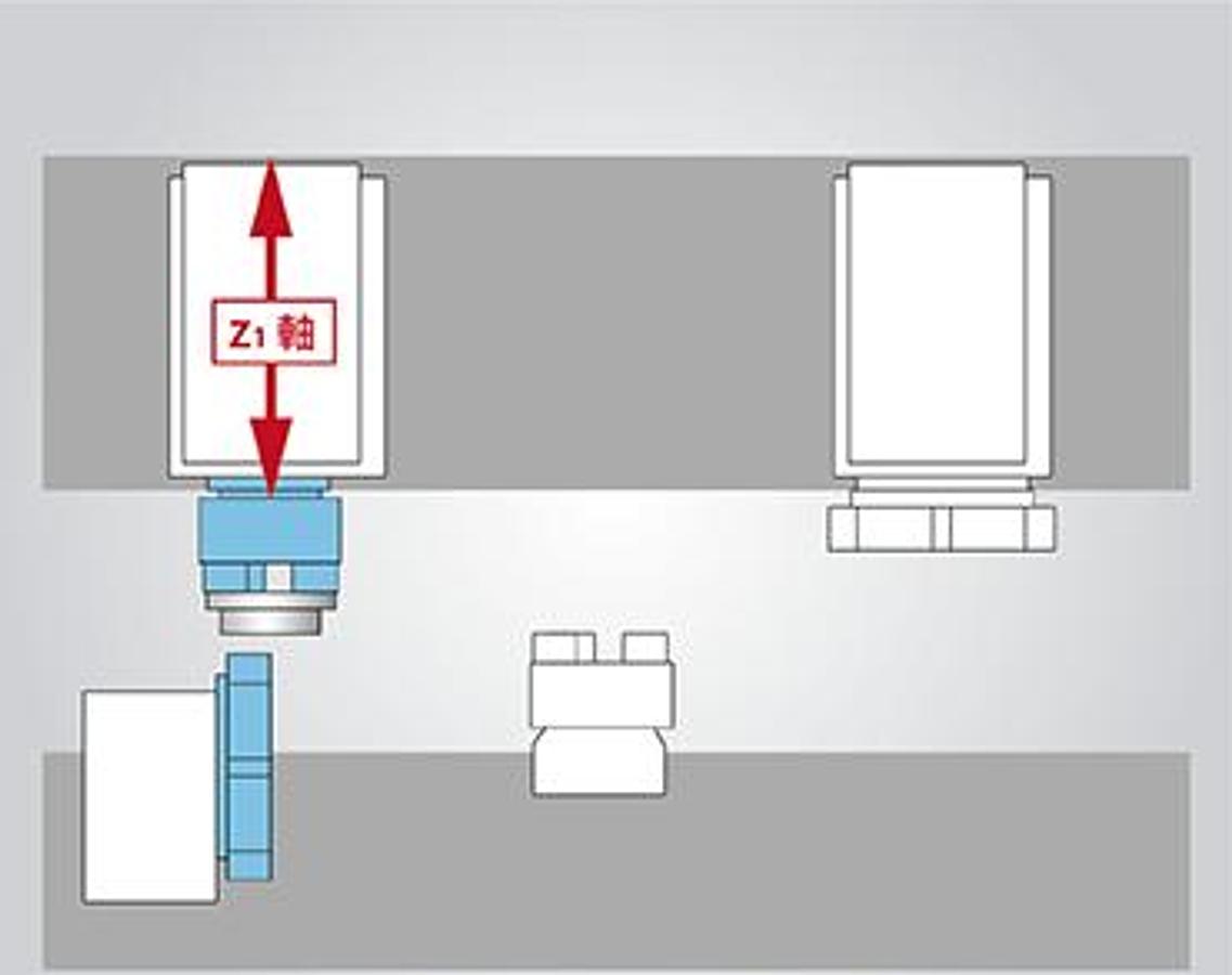GVI-350 - Inverted Vertical Combination Turning Center