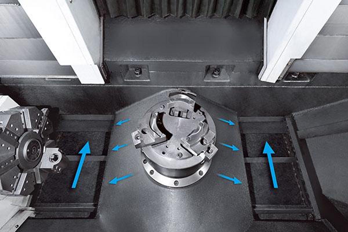 GVI-350 - Inverted Vertical Combination Turning Center