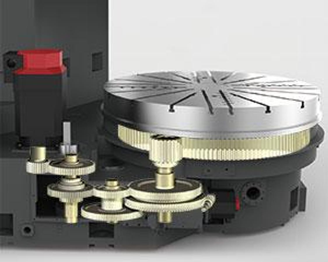 GVF-1112 ( Fixed beam ) - Super Rigid Vertical Turning Center