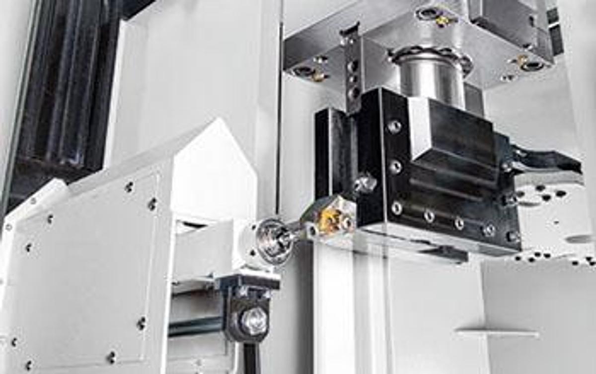 GVF-1112 ( Fixed beam ) - Super Rigid Vertical Turning Center