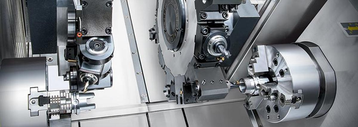 GTS-260XY - Twin Spindles & Turrets Turning Center
