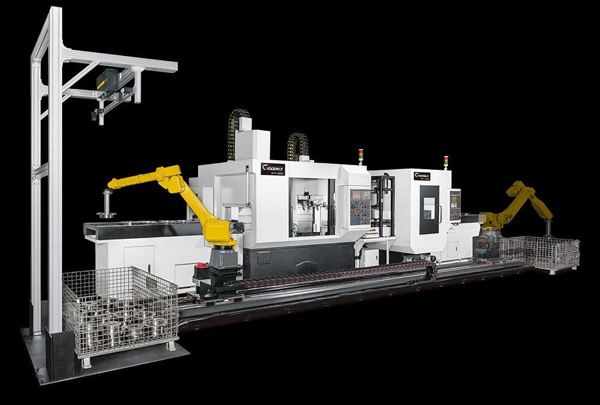 GVI-350 - Inverted Vertical Combination Turning Center