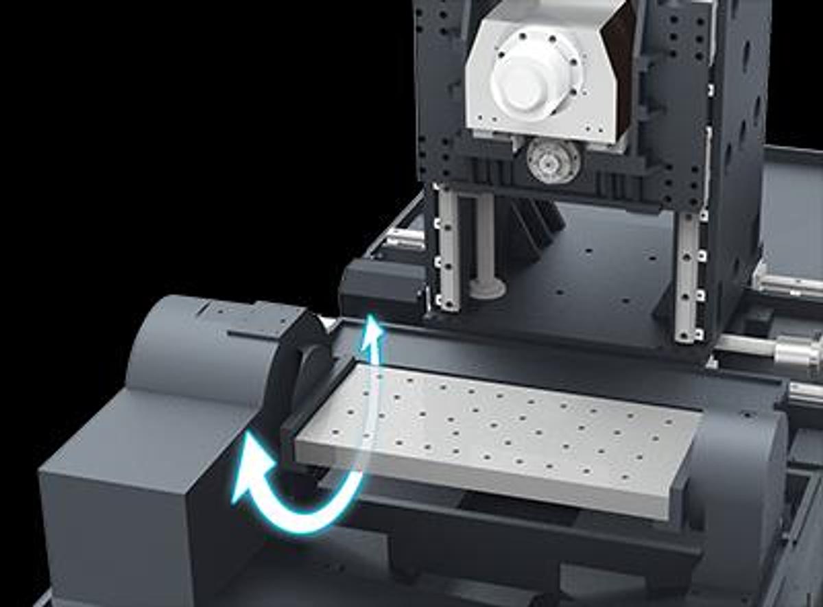 EH5-500 - Horizontal 5 axes Machining Centers