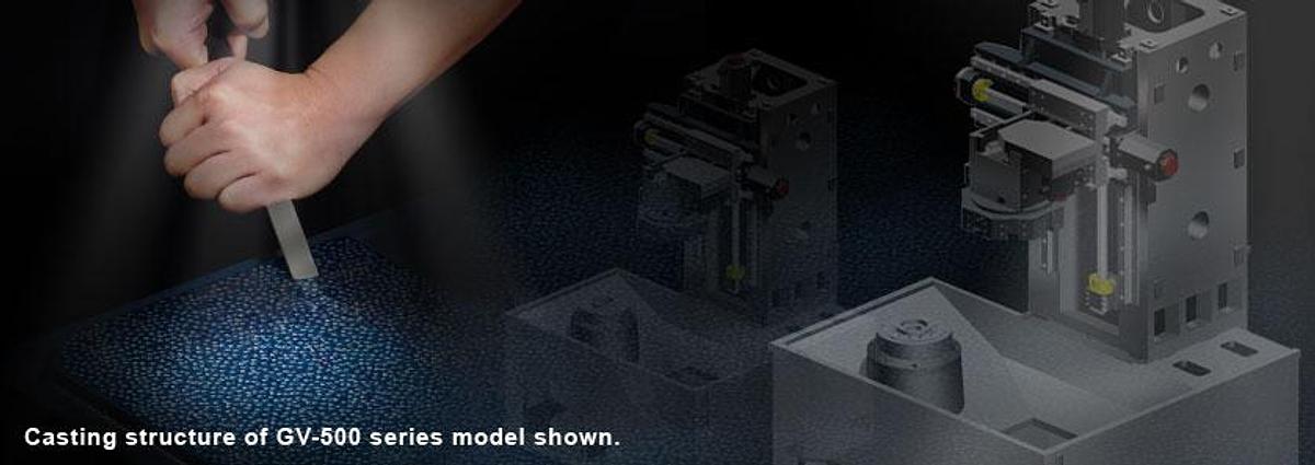 GV-500X - Twin Spindles & Turrets Vertical Turning Center