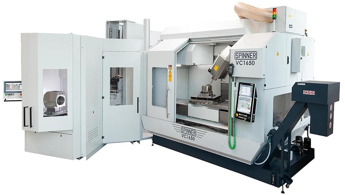 VC1650-5A Swivel Head 5-Axis CNC