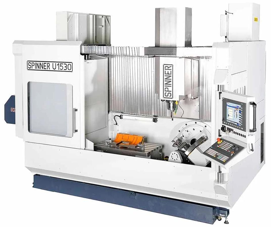 U5-1530 5-Axis CNC Trunnion + Fixed Table
