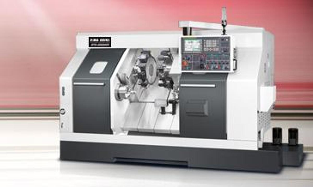 GTS-200MMX - Twin Spindles & Turrets Turning Center