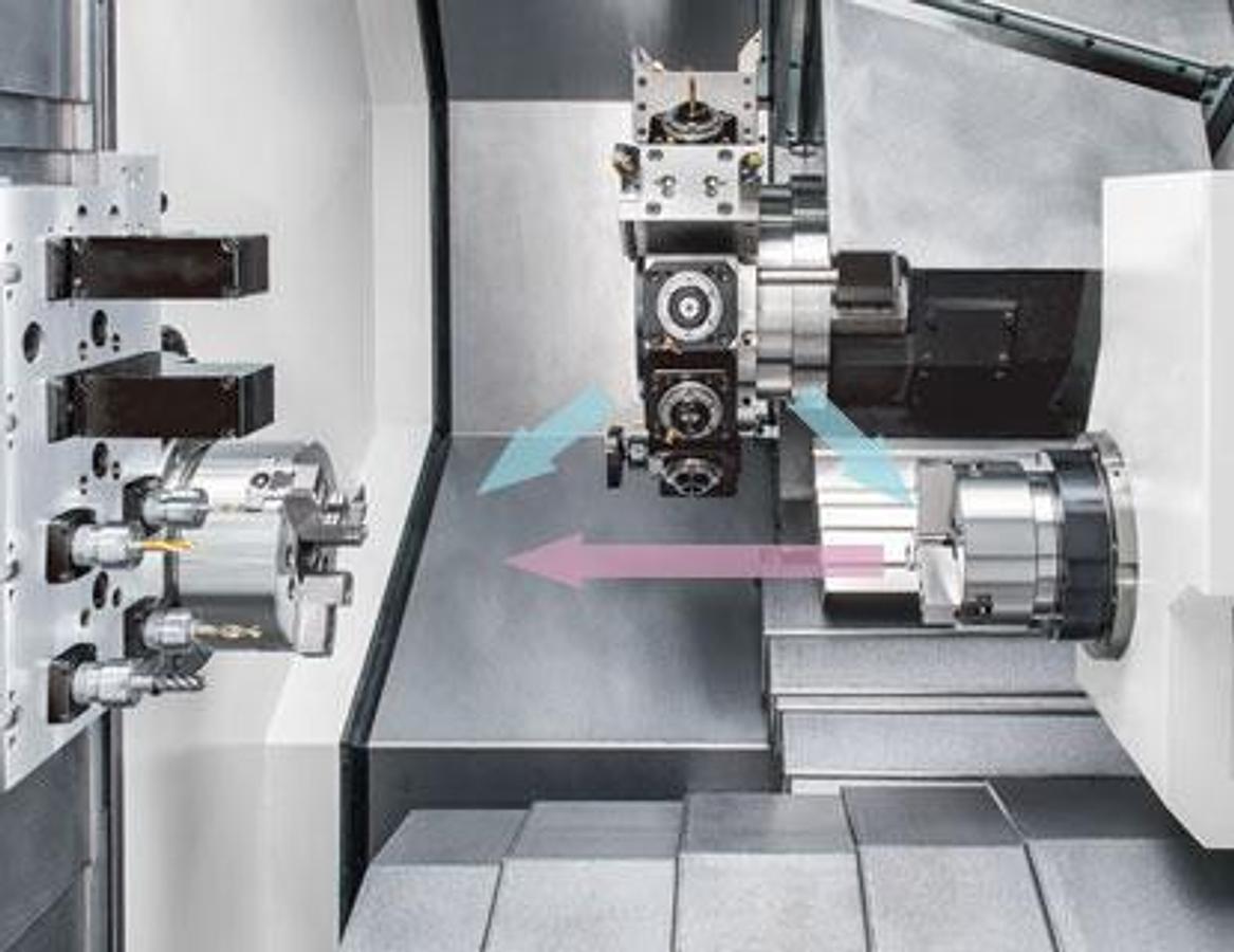GTW-1500Y - Turret / Gang Tooling Turning Center