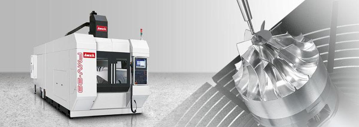 MEGA 5P - Gantry / Bridge Type 5-Axis Machining Center