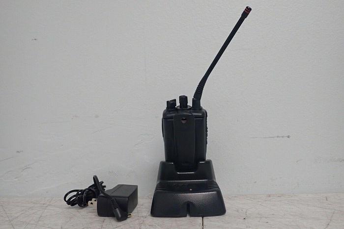 Used Vertex Standard VX-354-G7-5 UHF Two-Way Radio w/ Charger & AC Adapter 788026126651