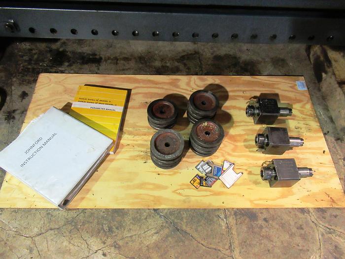 Used 2005 Johnford SL-650-CS CNC Lathe with Live Milling