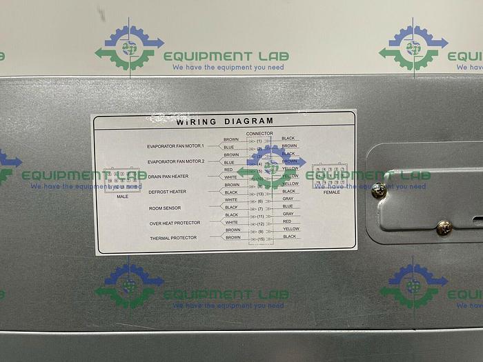 Used Everest EBNR2 Reach-In Refrigerator 0 to 12C°,115V