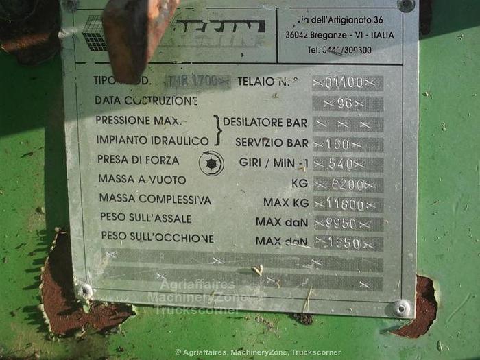 Usato 1990 Faresin TMR 1700