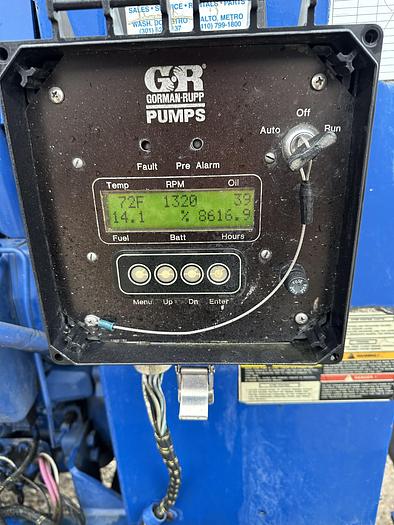 Used 6" Gorman Rupp Pump Model PA6C60-4045D Priming Assisted Centrifugal Pump RUNS GREAT!!!