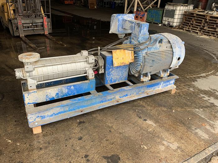 Used CARVER PUMP TYPE RS9B 3 X2X6 PUMP  125HP