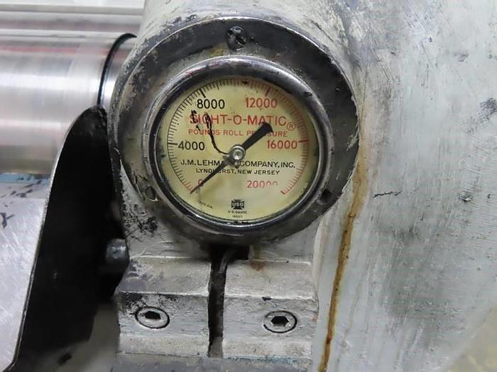 Used 13 in. x 32 in. LEHMANN THREE ROLL MILL (#9678)