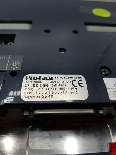 Used Proface 3080021-01 GLC2600-TC41-24V Touch Panel