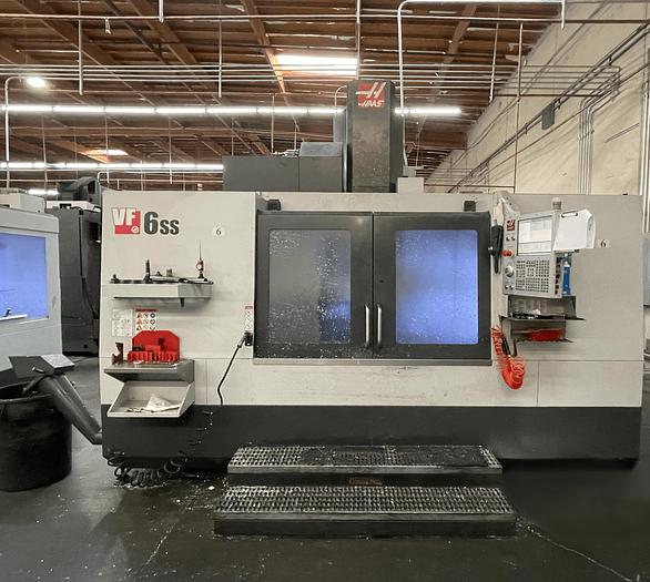 Used 2019 HAAS VF-6SS CNC Vertical Machining Center