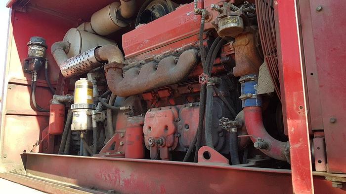 Used 1987 Pacific 4 Axle Carrier Style Oilfield Pump / Kill Truck