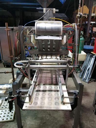 Used Filler, Bottle, 4-Head, Inline, Meheen, Crowner #D743085