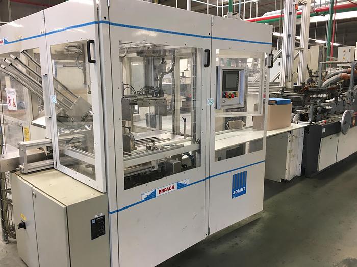 Used Jomet automatic packaging machine ENPACK V 1998
