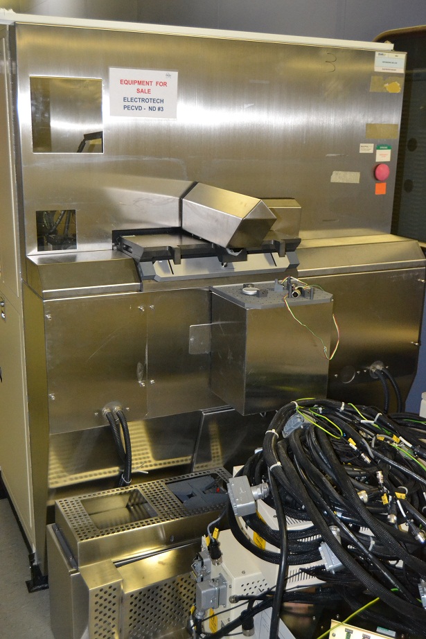 Used Electrotech PECVD ND 3