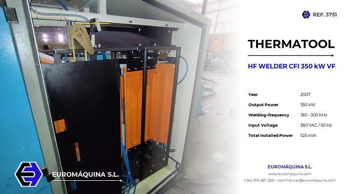 D'occasion THERMATOOL Soudeuse Haute Fréquence CFI 350 kW VF