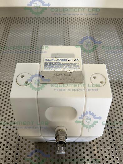 Used Almatec  E - Series Air Operated Double PTFE Diaphragm Pump