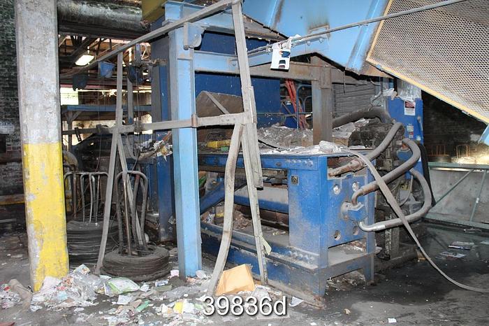 Used American Baler Co. Model 350 NSB Top Fed Horizontal Baler #39836