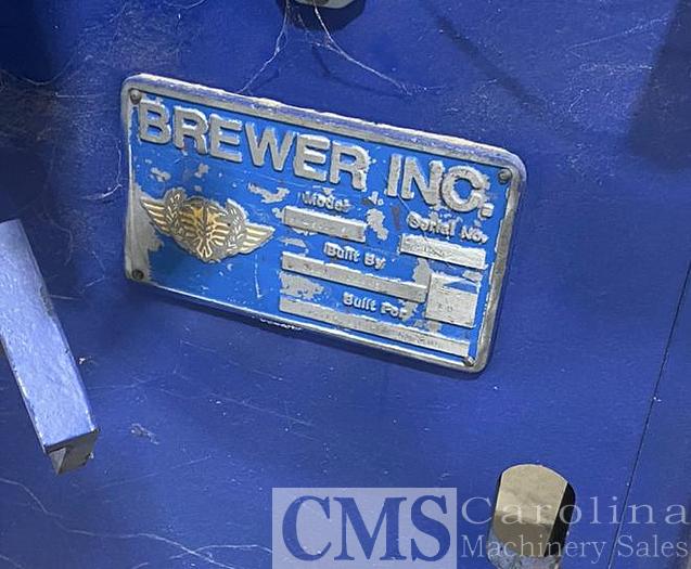 Used Brewer BR9912 Double Arbor Gang Saw